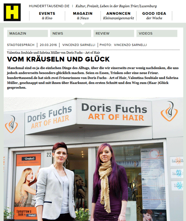 Mitarbeiterin Valentina und Sabrina